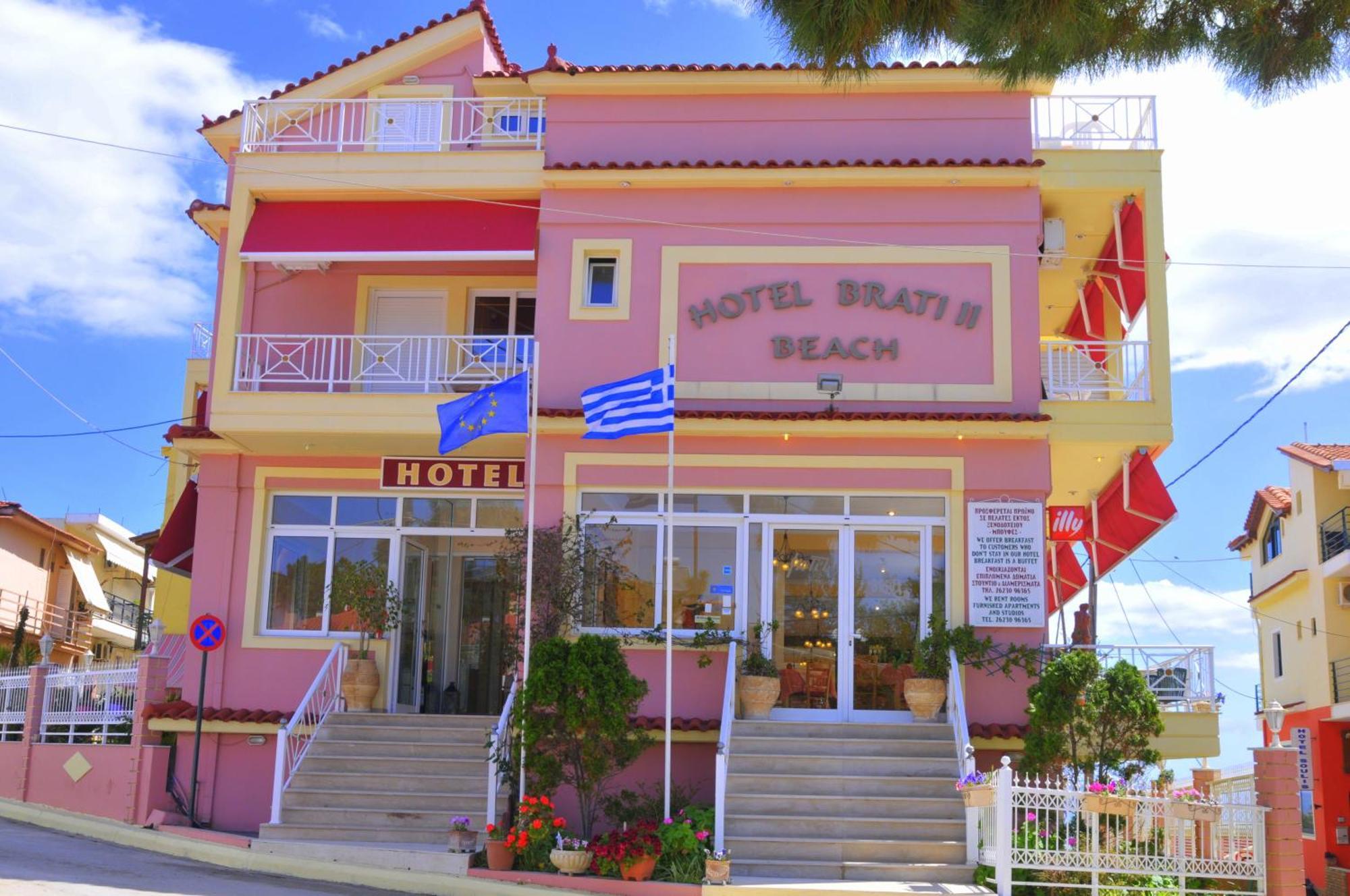 Brati II Beach Hotel Arkoúdi Eksteriør bilde