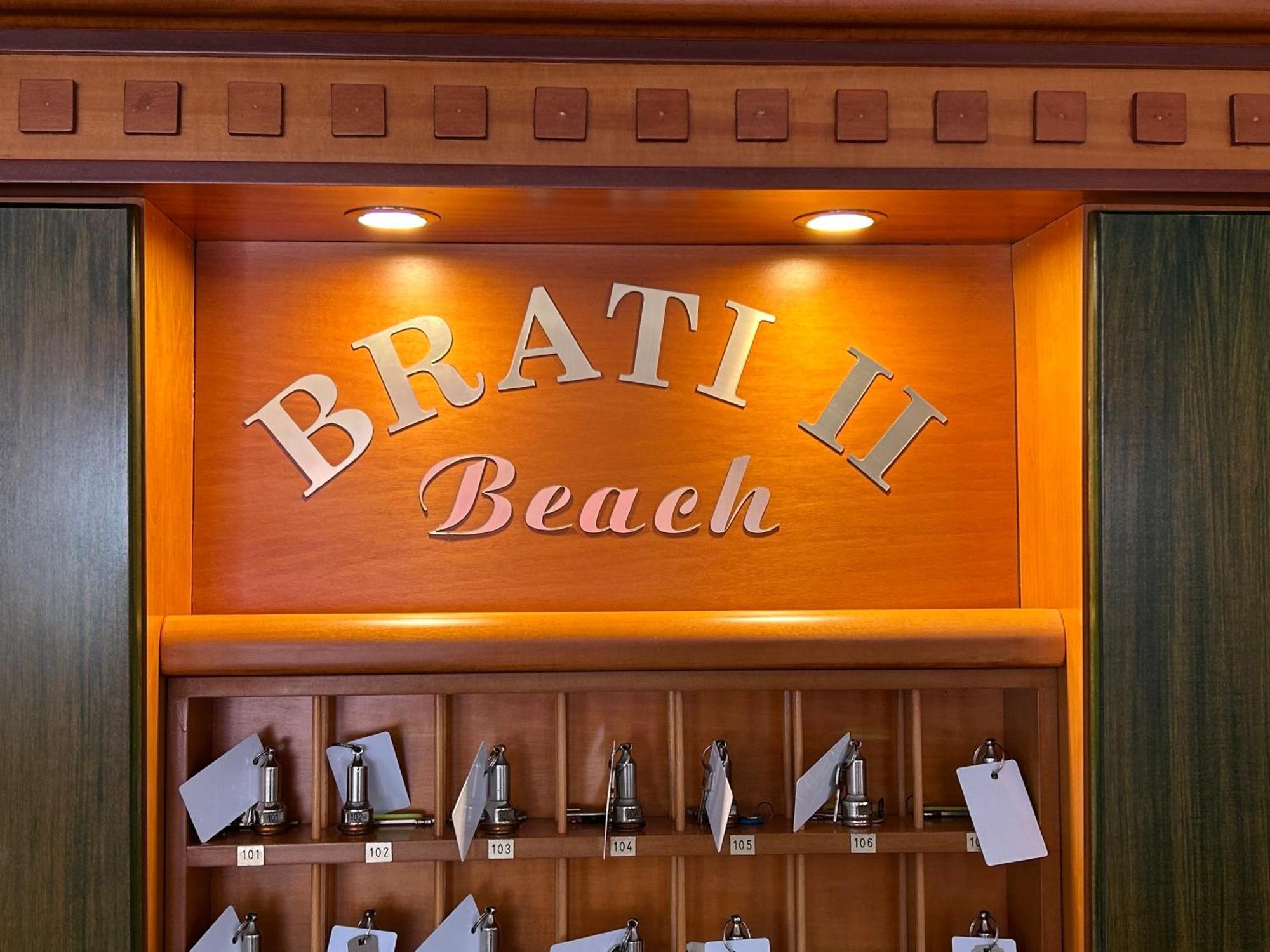 Brati II Beach Hotel Arkoúdi Eksteriør bilde